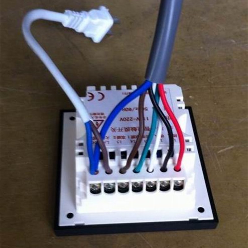 智能触摸触控浴霸开关面板8型风暖通用防水五合一智能浴霸开关