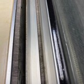 自粘门缝背胶尘缝纱窗衣柜铝合金门框挡风推拉防蚊玻璃条防风封条