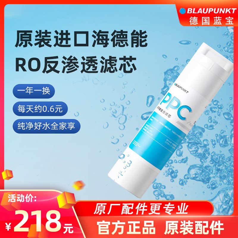 蓝宝家用直饮净水器ppc复合滤芯dm01即热饮水机滤芯原装配件