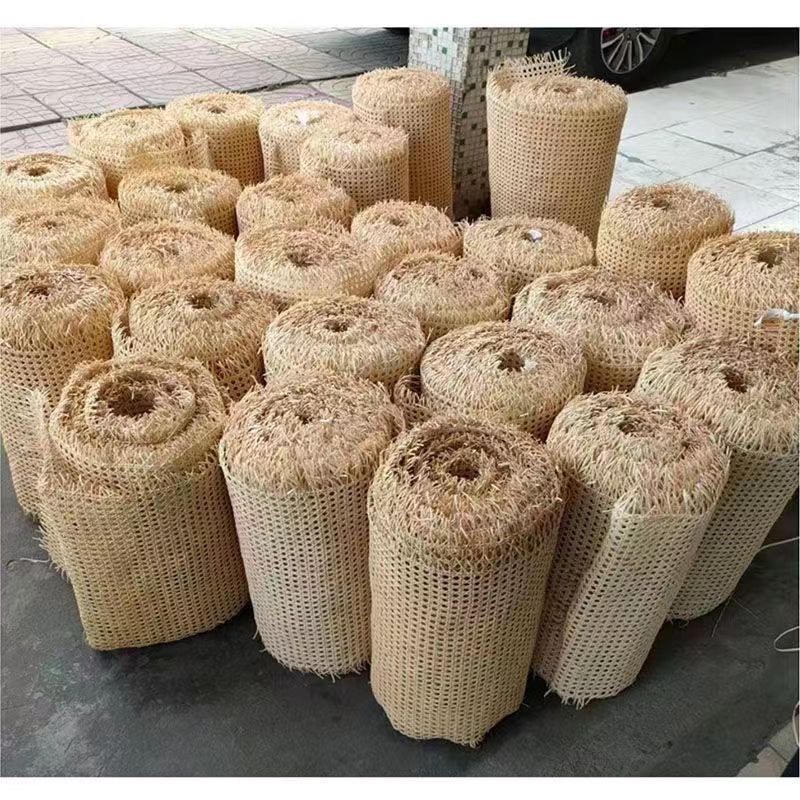 塑料藤编材料仿藤眼笪八角六角茜笪网格柜门吊顶装饰屏风民宿