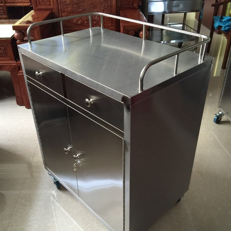 不锈钢促销展示架便携移动超市小吃车摆地摊试吃展台广告地推桌子