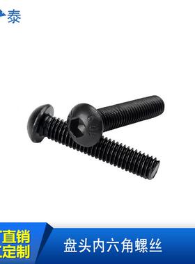 IOS380盘头六角螺栓螺丝内钉10.9级75/12/RBM16