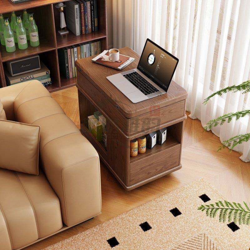 可移动边几茶几实木柜CJX小户客厅边发旁型沙中古风升降折叠小推,电子元器件市场,其它元器件,淘宝优惠券,粉丝福利购,淘宝优惠卷