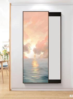 小美装饰画穿衣全身穿隐衣镜隐藏式UDS藏镜清新客厅LE唯D藏式试衣