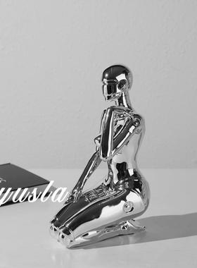 空山电基女神械科技摆件软客厅视柜样板间酒TOH店别墅办公室装机