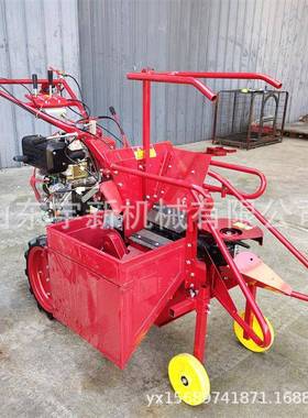 小田块玉米收获机单垄BUE收苞米机器地秸秆体还一机