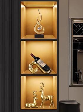 水柜装饰酒品客厅摆件轻奢高档风生起电视公柜玄关办室家12345678