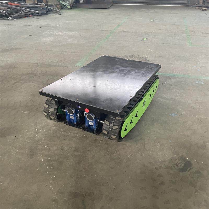 带制履底盘走总成小型电动遥控变速箱搬行运HDA运输车钢履带底盘