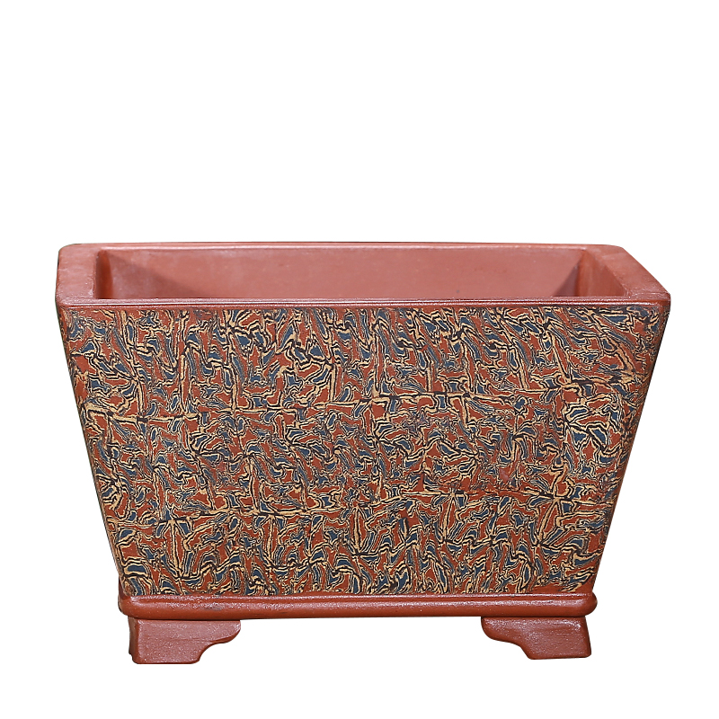 宜兴紫砂花盆多肉菖蒲兰花榕树松柏块根盆景花盆桌面花卉绿植花盆