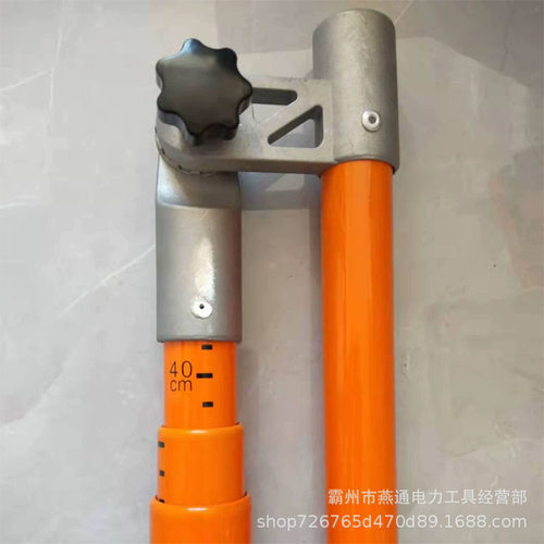 RZKCC-15玻璃钢卡车测杆伸缩式玻璃纤维高度尺电力导线高度测量杆