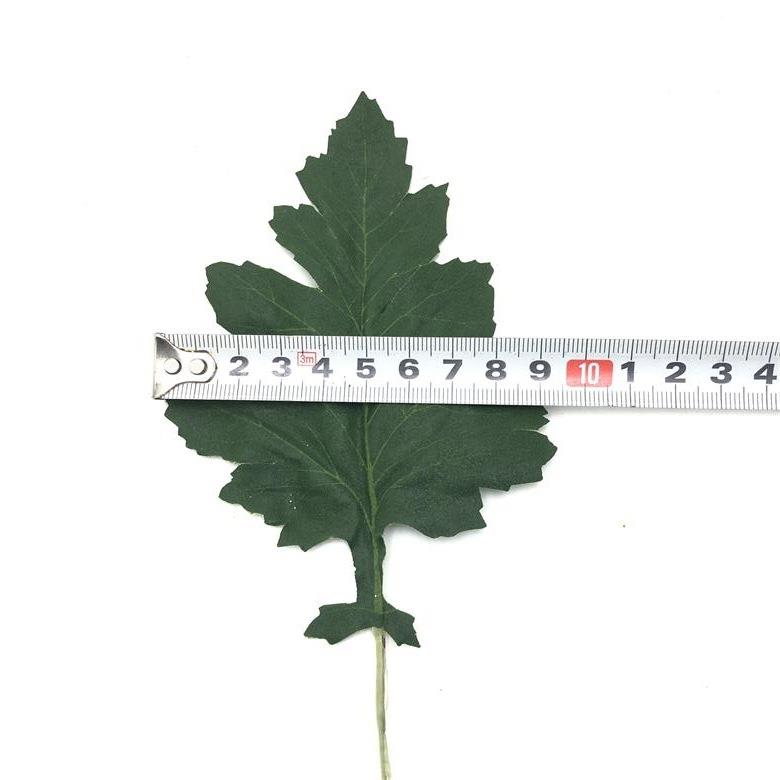 仿AKW真菊花叶铁带丝插套诞管胶管菊叶灯带花圣树圣诞花环相框装