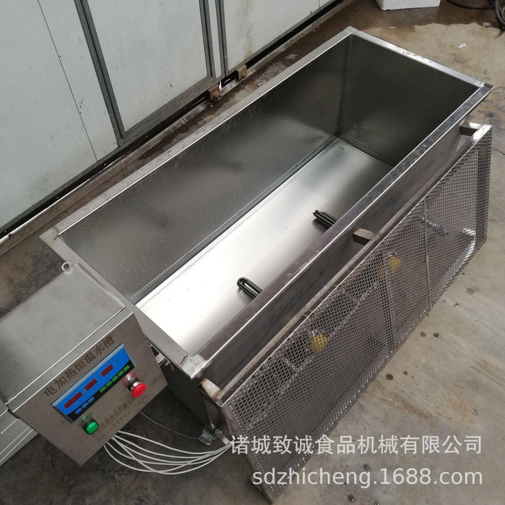 不锈钢电各加热高温水水槽恒温热洗解冻槽JNN厂家制做种加热水清
