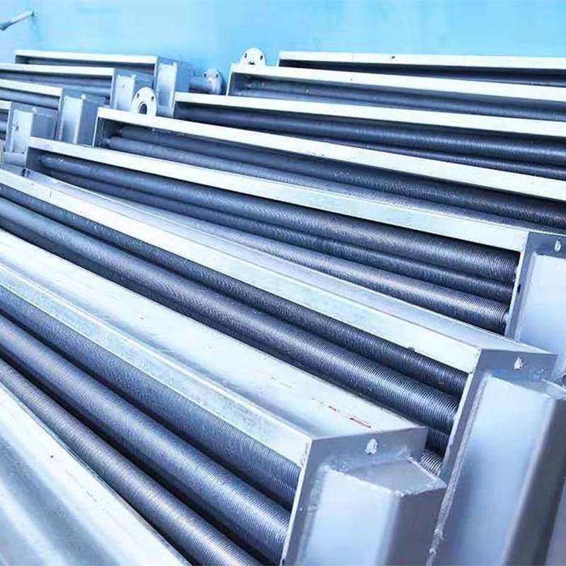 翅片管散热器 钢铝复合翅片管蒸汽散热管翘片管铝翅片加热管现货