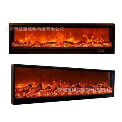 壁炉柜炉芯美式电壁炉嵌入用装饰电仿真式火焰家家用取暖KFS子器