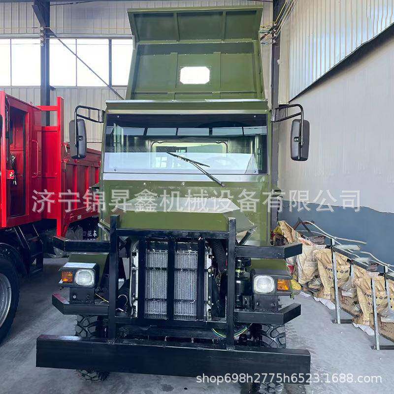 源头厂家全封闭驾驶室四不像农四轮BSK翻拖拉机斗卸式用后四驱车