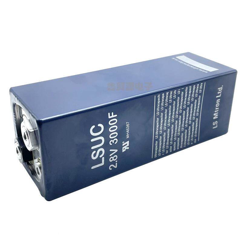 超级电超大容量汽车电子流器2.8V3整000FPNJ容螺丝.孔电容27V