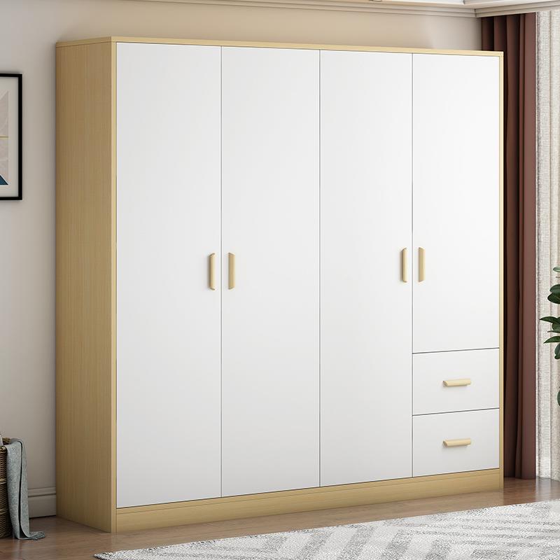 衣GY--421卧室现代简家用实质免安装柜出租房屋用简易木组约装小