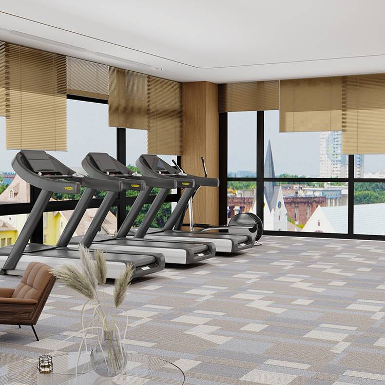 健身房地毯健身室酒店健身地毯静音防砸商用满铺地毯