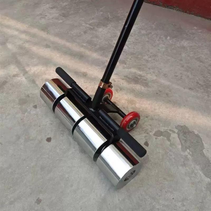 PVC塑胶地板铺工具不锈钢滚压轮器压辊无品牌/50K公斤G压实工具设