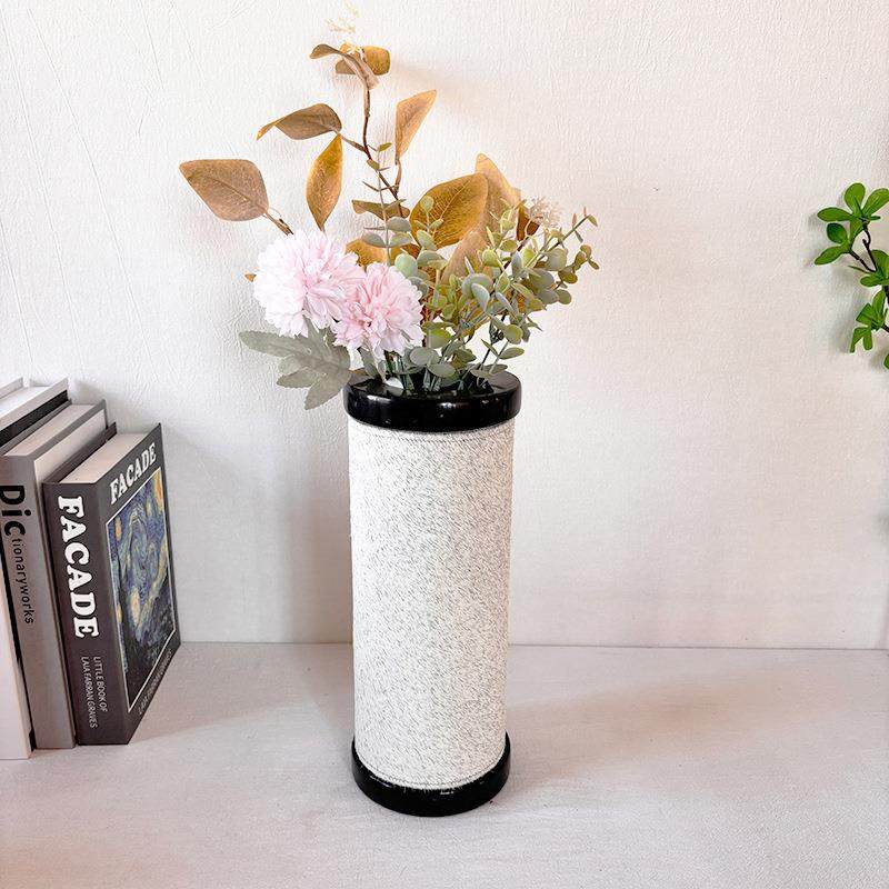 欧石式大理马毛花筒花器样店TPA板间售楼处茶创几酒意插花家居摆