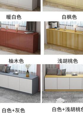 阳飘窗收柜储物柜可地坐落地台置物矮柜柜NKE简约家用卧室窗台纳