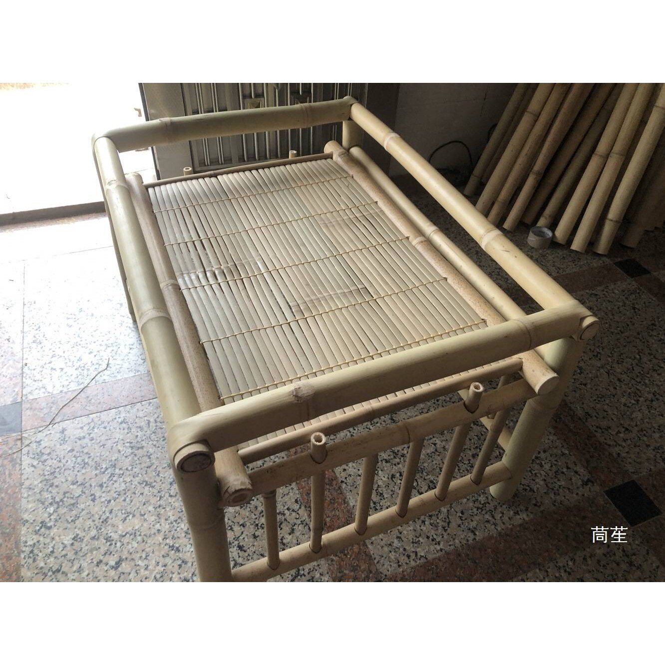 纯手工竹儿童床竹床#老式婴儿床便携式宝宝床 ?