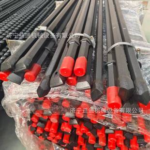 六棱中空钻杆B19/25风钻杆凿岩机用风钻杆成品钎B22风钻杆