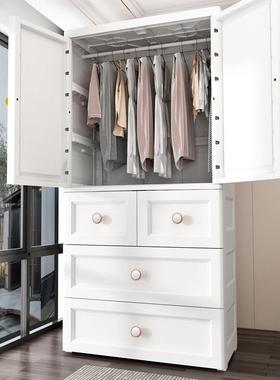 65cm特大加厚OSC儿婴衣柜收纳柜童子塑料简易物柜儿宝宝衣储服整