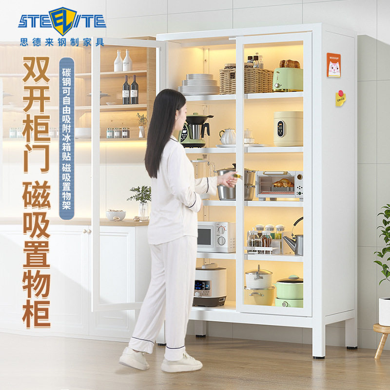 厨房置物架落地多层餐边收纳柜子微波炉烤箱橱柜家用多功能储物柜