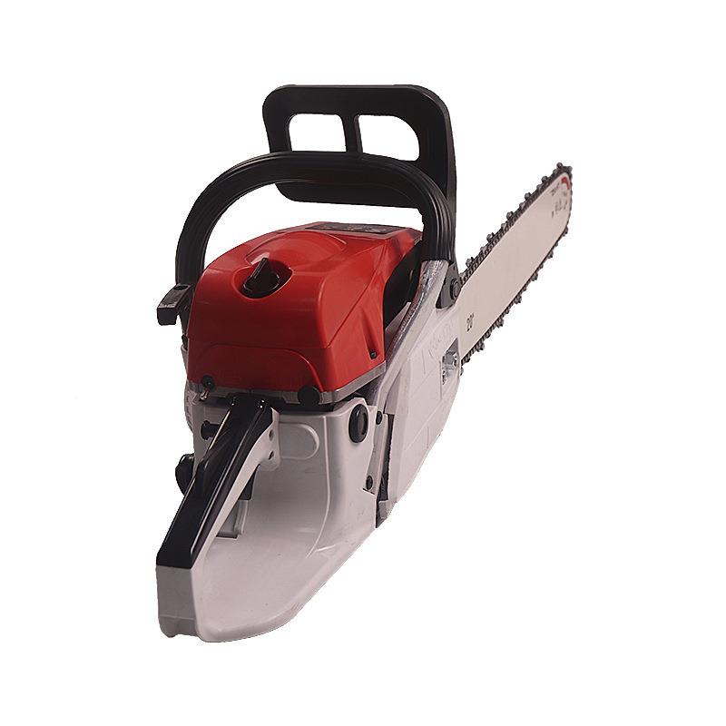 大功率功能油锯红白款55c多c汽油链锯家用红白52cc便携式手持油2