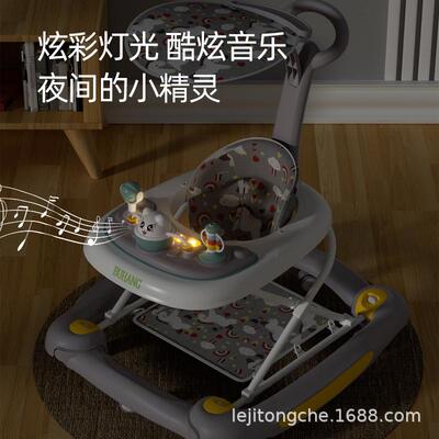 BNZ婴儿腿步学车防o型多能童功车防侧翻二合一折叠宝宝手推车