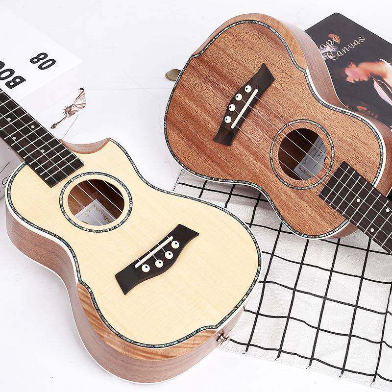 板尤克里里23/26寸ukl单琴ele夏威夷四弦乌克丽丽儿u童小吉K1/K2/