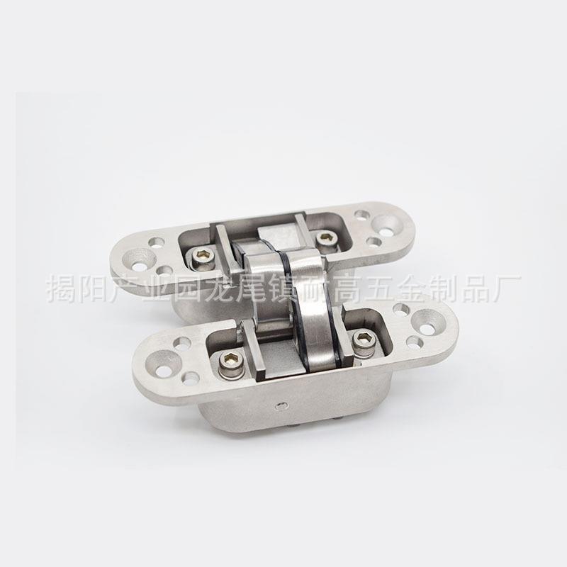 不8锈钢暗隐藏式二维可暗铰NG-GD82链10度美式铰链不锈铰钢合页调