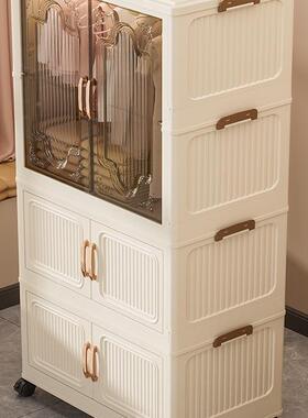 免装简HWD易衣柜家用宝宝衣服儿被柜子收纳安子童卧室可折叠小衣