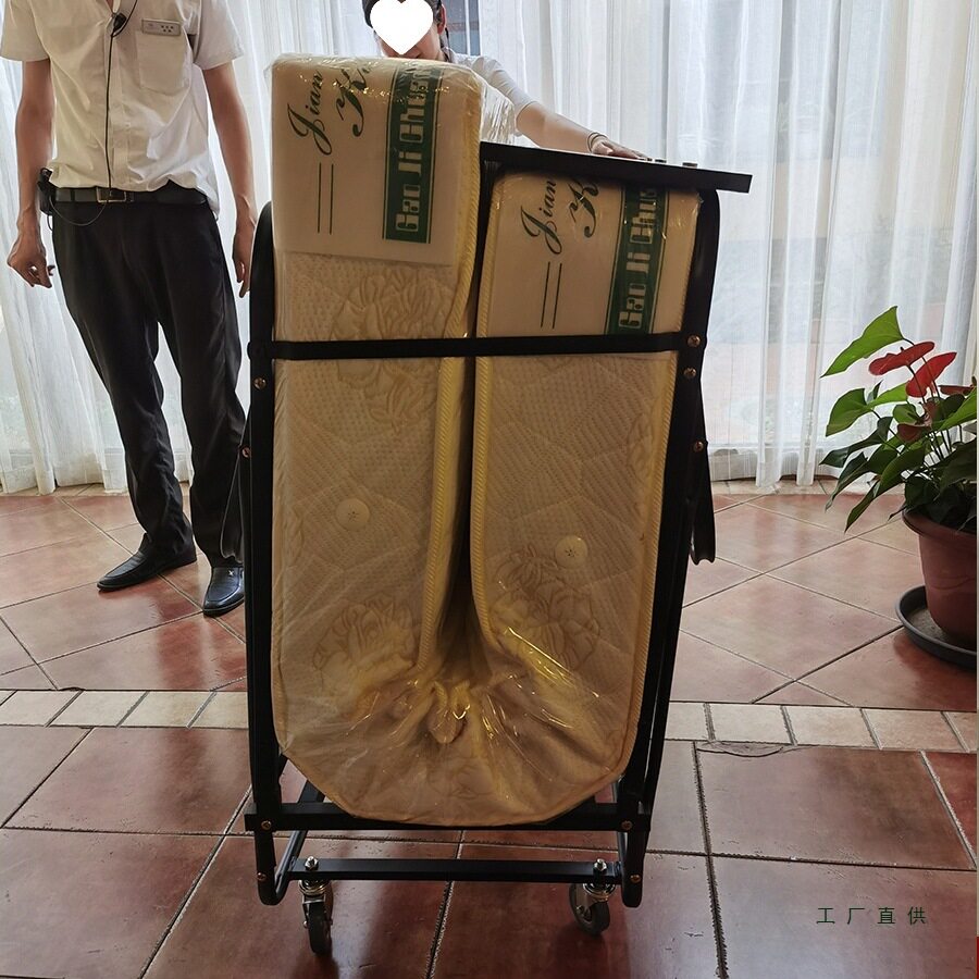 酒店加床折叠床 宾馆专用 单人 折叠床单人床 家用 省空间的床1.2