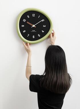 wozoo屋准代简约挂钟20CEH25款客厅艺术创意餐新厅m时现钟装饰墙