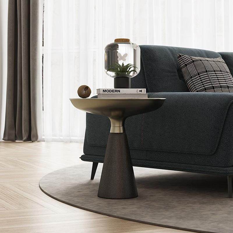 木2I中XYT古风极简边几意式玻璃沙角几发边柜小圆桌简约原实形木,鲜花速递/花卉仿真/绿植园艺,其它园艺用品,淘宝优惠券,粉丝福利购,淘宝优惠卷