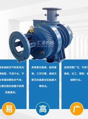 厂家罗茨真泵ZJP/ZJ型罗茨泵ZJP3真97500ZJ1空P50空机组用增压泵