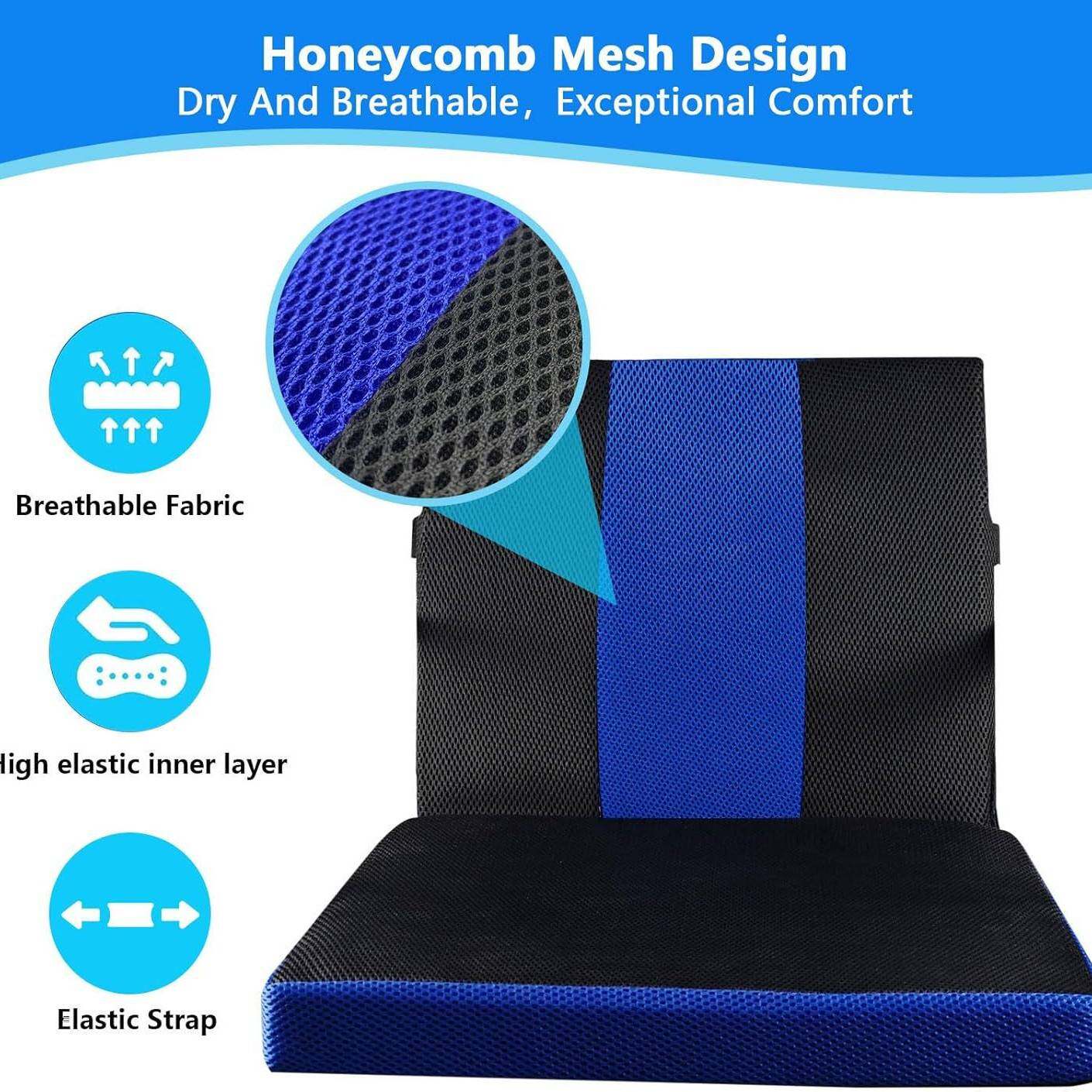 可水洗防滑型轮椅坐垫A26高密度海绵支撑减压坐垫病人专用护理垫