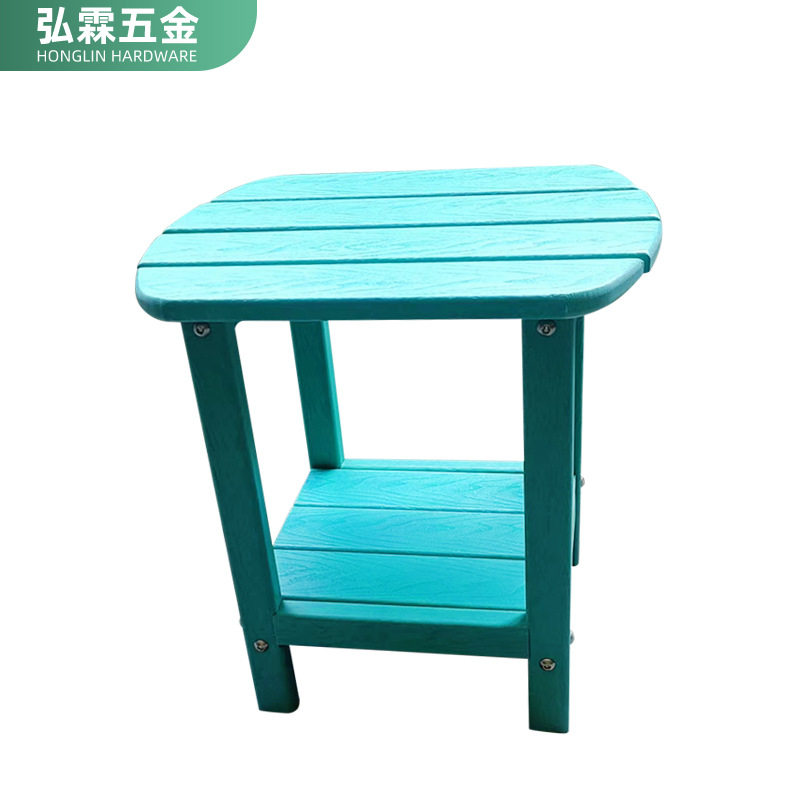 户外躺椅折叠椅阳台小桌椅家用休闲椅子靠背藤椅庭院塑木椅子茶几