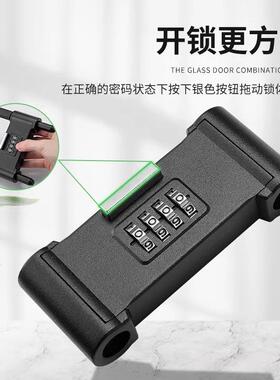 邮】密码锁锁门锁形挂长水锁锈锁AQP具加插锁盗