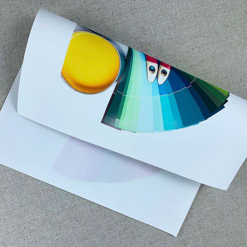打印无纺布珍珠OZH布防水喷墨绘画水画性U壁V墙画制作喷画微广告