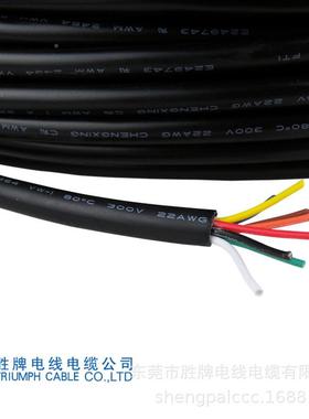 直销常多芯规26铜4-24A4ATS/2C线材PVC电子线镀锡制电源线