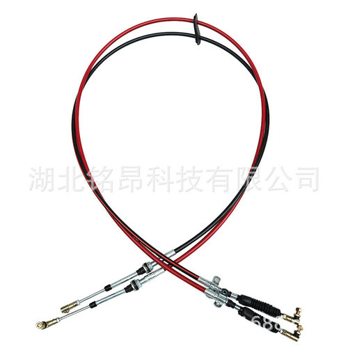 东风天锦EQ1120变速操控选换档软轴带球节及防尘罩1703060-KC100