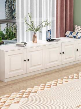 钉飘窗柜卧室YYN台地柜窗台柜阳柜矮柜制物储柜电视柜可坐人收纳