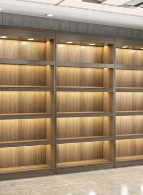 饭店酒合柜架靠市墙商用组超客厅简约货架多层置物展RKO柜陈列大