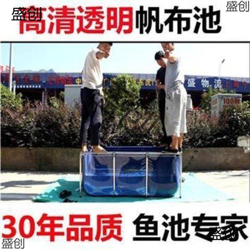 透明帆aSBsXmsJ布鱼型池缸庭院大养鱼缸龟池观鱼赏鱼整透明鱼缸套