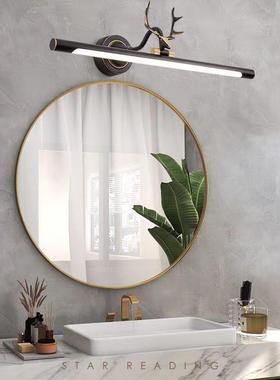 全铜室柜灯镜YOF前灯led镜灯浴生间卫美式梳妆灯镜柜专用化妆镜前