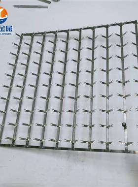 喷粉不锈钢网板 五金件喷油烤漆铁网 600x600网排10排x10个CY232