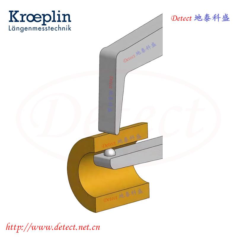K1R10S千壁厚外卡规国KROEPL德IN数显管壁卡规管K1R10S数壁厚度分